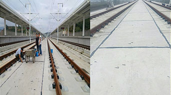 PTN材料應(yīng)用于無砟軌道伸縮縫